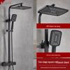 Thermostatic Shower Set with One-Touch Temp Lock & Boost Shower Head