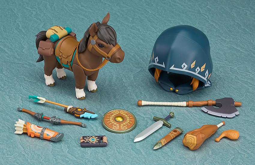 GOOD SMILE COMPANY Nendoroid The Legend of Breath of the Wild Link Breath of the Wild DX Edition Plastic Painted Movable Figure Zelda Ver. Non-Scale
