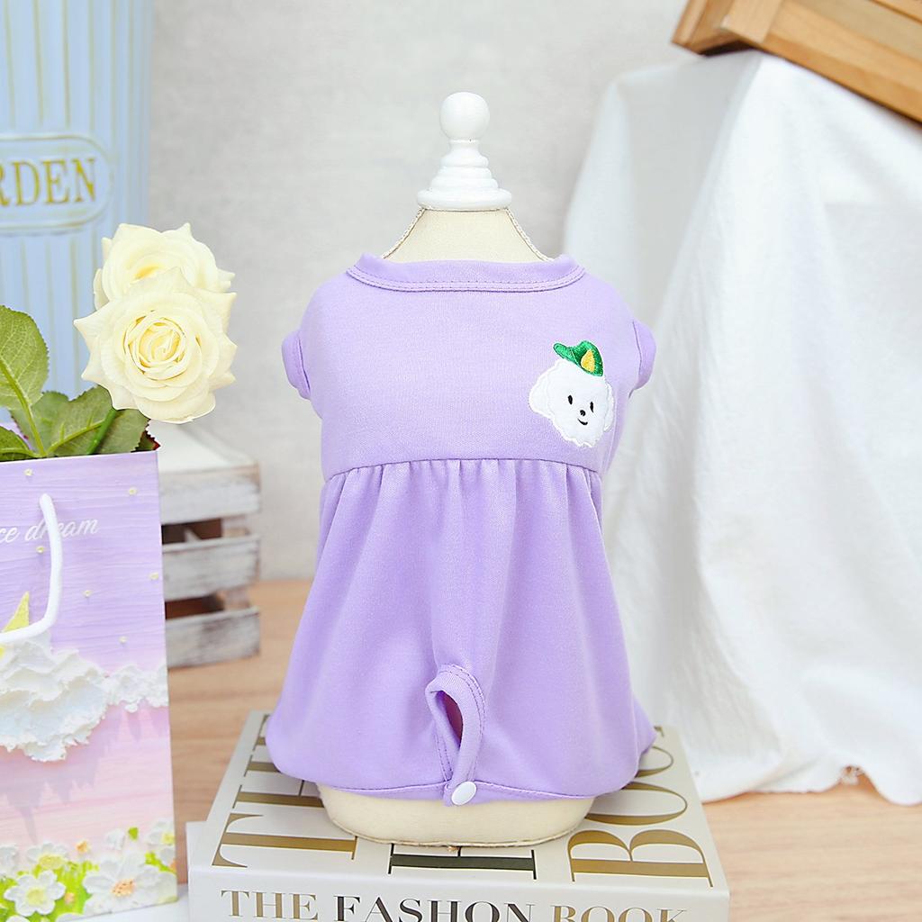 2023 Spring and Summer Four-legged Home Clothes Pet Clothing Dog Clothes Dog Spay and Neuter Clothing Dog Pajamas Kawaii Clothes