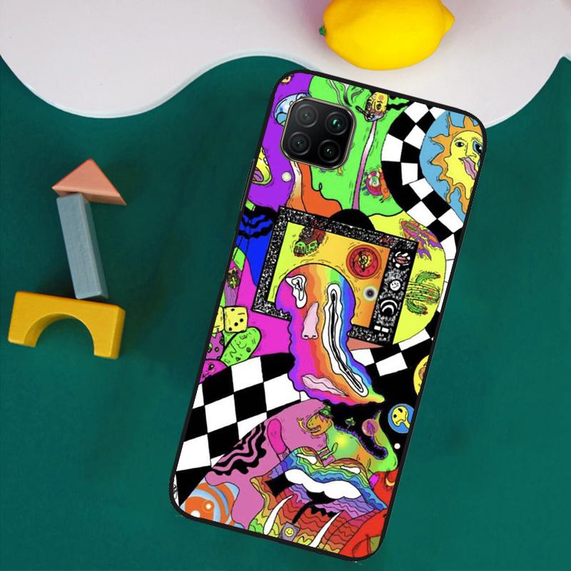 Indie Hippie Art For Huawei Nova 11i 12s 12i 8i 7i Y73 Y70 Y90 Y60 Y72 Y61 Y91 9 10 SE P30 Pro P40 Lite Case