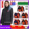 Smart Heated Cotton Jacket – USB Electric Heating, Unisex, Lightweight, Warm, Constant Temperature Coat