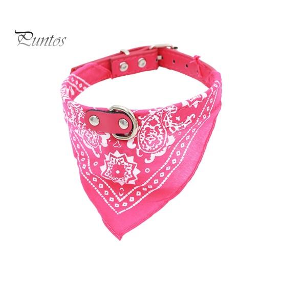 

Полотенце со слюной для домашних животных, треугольный шейный платок с принтом в этническом стиле, нагрудник, регулируемый воротник-бандана для щенков, собак, кошек, аксессуары для домашних животных, подарок L розы красного