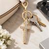 2pcs Diamond Rhinestone Bag Charm Pendant Small Size Key Ring Accessory  Backpack Accessories