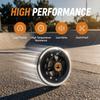 4 Inch Replacement Wheels Black Transparent Bearing Caster Wheels Durable Caster Wheels  Doors