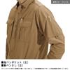 BURTLE Long Sleeve Shirt 8035 Silver M (for Fall/winter)