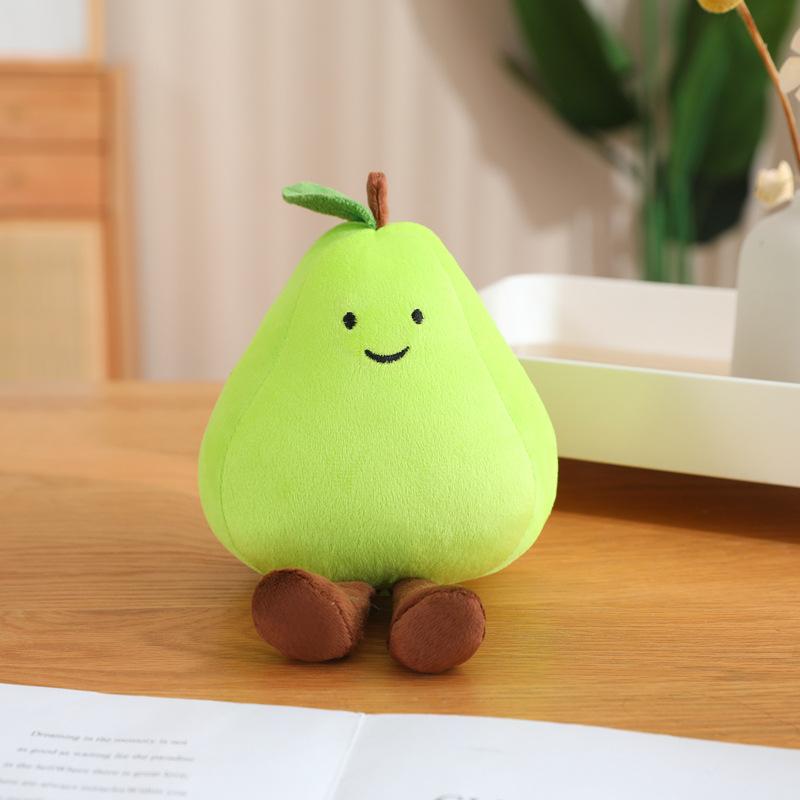 Cartoon Simulation Fruit Banana Apple Doll Plush Toy Pear Doll Home Decoration Girl Rag Doll