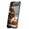 Animal Squirrel Phone Case For Samsung Galaxy Z Flip 7 6 5 4 3 5G Cover ZFlip7 ZFlip6 ZFlip4 ZFlip5 ZFlip3 Coque Fundas Galaxy Z