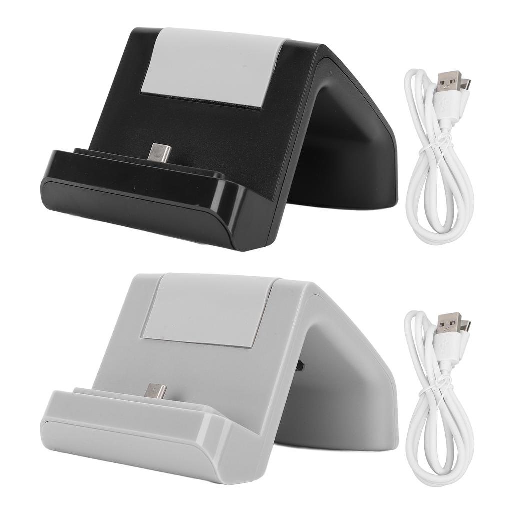 Ladestation für Switch Lite, LED-Anzeige, Spielkonsolenhalter, Lichtleiste, Wechsel-Dock-Ständer