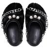 Crocs Fashion Temperament Hole Shoes Women's Black