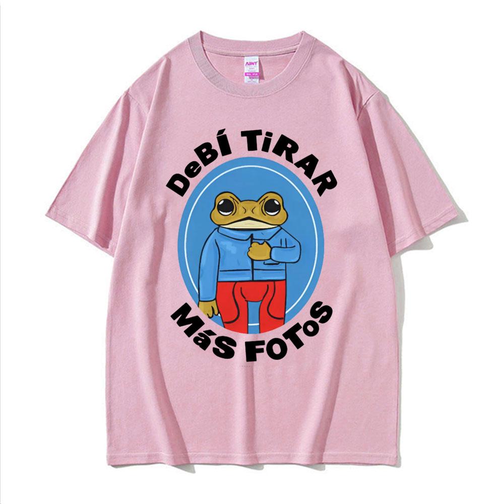 Debi Tirar Mas Fotos New Album DTMF Tshirts Bad Bunny Merch T Shirts Unisex Women Fashion Cartoon Casual Comfort Oversized T Shirt