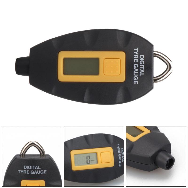 LED Backlight Wheel Tire Tyre Air Pressure Gauge Tester Digital Auto Meter Tool Vehicle Motorcycle