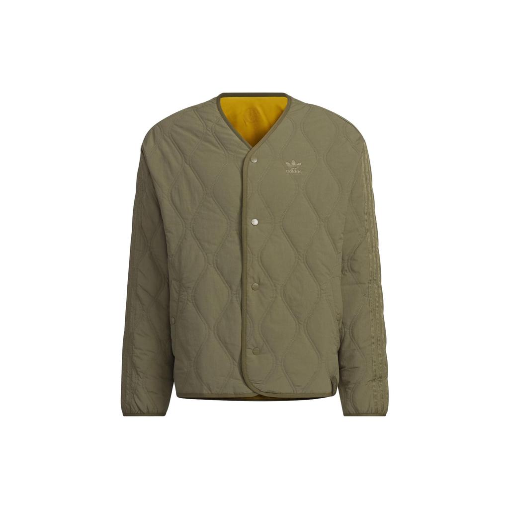 Adidas Originals Yong Chun Series Toc Reversible Padded Jacket Unisex Jackets Olive-Green IZ1534