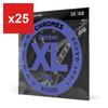 Electric Guitar Strings D'Addario XL Chromes Flatwound, Light (.012-.052) ECG25
