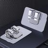 10pcs Traceless Multipurpose Transparent Hook Wall-mounted Wire Storage Hook  Bedroom