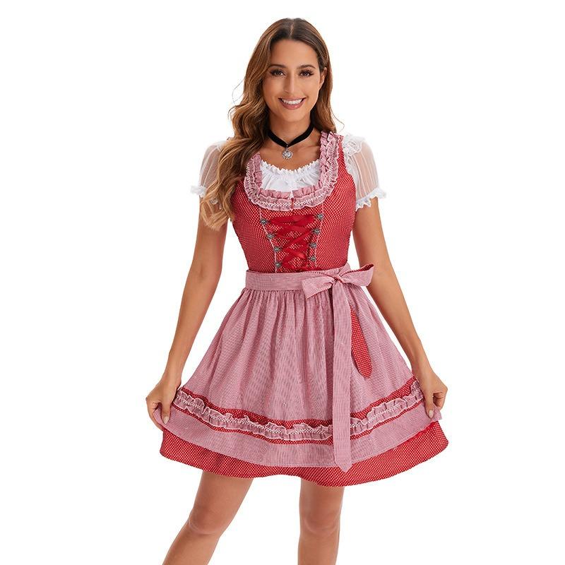 New Adult Women's Beer Festival Clothing Stage Performance Clothing Dress Set Women's Clothing