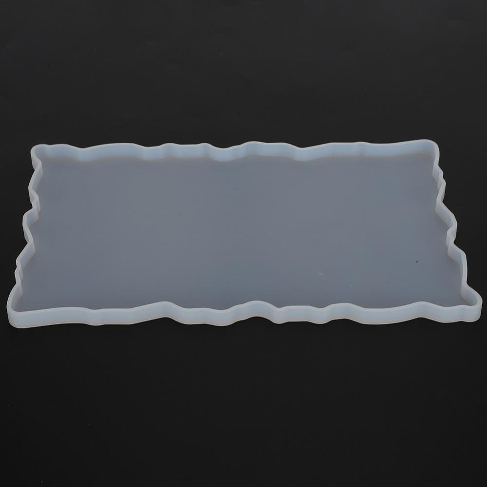 11.8 x 7.5 Inch Fruit Tray Mould Soft DIY Tray Mould Resin Mould  Jewelry Plate Making