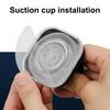 Stainless Steel Suction Cup Hook Heavy Duty Front Door Wreath Hanger No Drill Bathroom Glass Window Mirror Shower Towel Robe Vacuum Hook