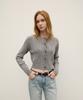 Waarforwoman Wk-18 Braided Cardigan_Gray
