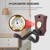 2-in-1 Guitar Wall Mount with Hygrometer Humidity Meter Guitar Wall Hanger Stringed Instrument