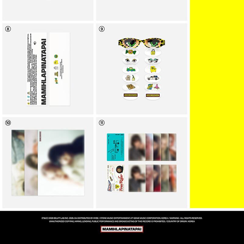 [PRE ORDER] ILLIT – MAMIHLAPINATAPAI GRWM Ver. IT’S ME Ver. FREE RIDER Ver.