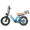 Pro New-DP-2033 Elektrické kolo, Dva motory, Dvě baterie, Dvě hydraulické brzdy, EBike, 20*4.0 Plně odpružené, 48V, 30Ah, 2000W
