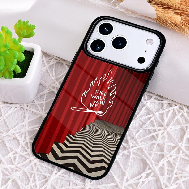 TWIN PEAKS fire walk with me Shockproof Phone Case for iPhone 17 Air 16e 15 11 12 14 13 Pro Max Cover Coque