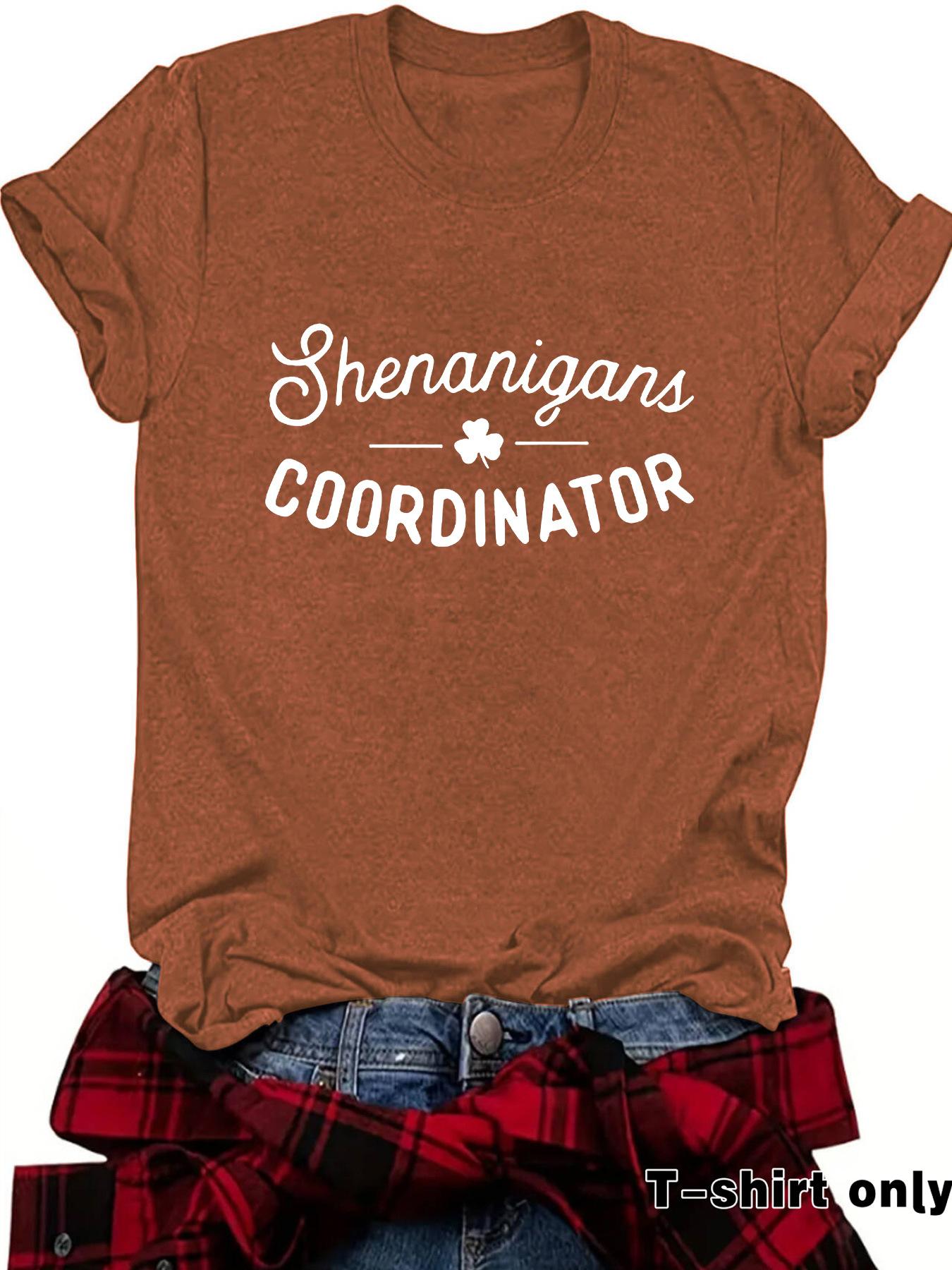 

Женская модная свободная и повседневная футболка с короткими рукавами и круглым вырезом XXL красный