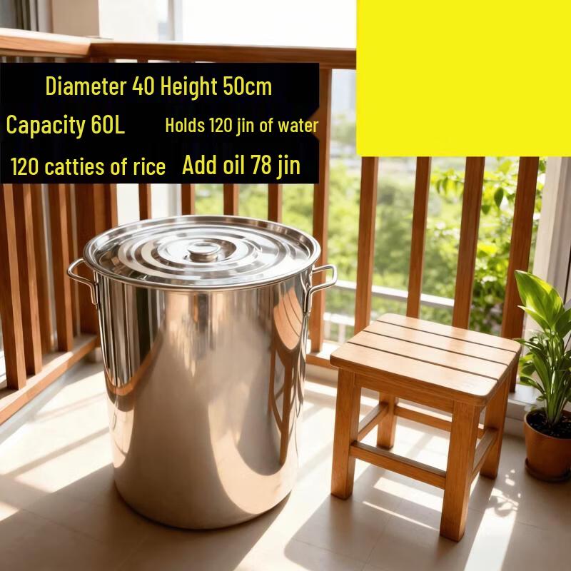 Large Thickened Stainless Steel Multi-use Pot