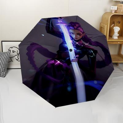 1pc KPop Demon Hunters RUMI3 Umbrella, Sun Protection, And UV Shielding. It Has Eight Sturdy Ribs for Outdoor Use And Perfect Gift