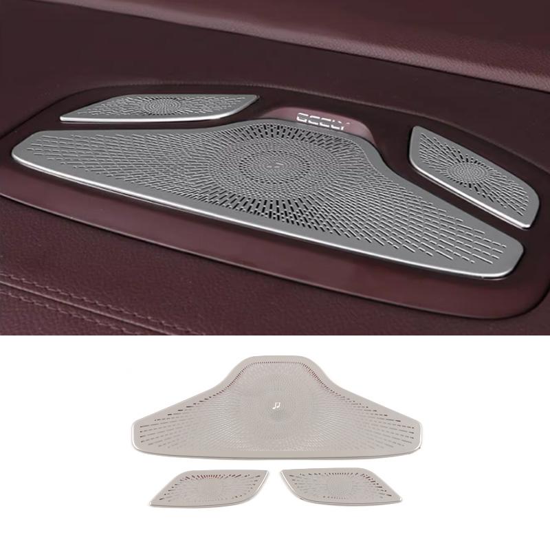 For Geely Monjaro KX11 -2024 Grand Koleos 2025 Decoration Accessories Steel speaker horn Cover 4 Door roof Loudspeaker Cover