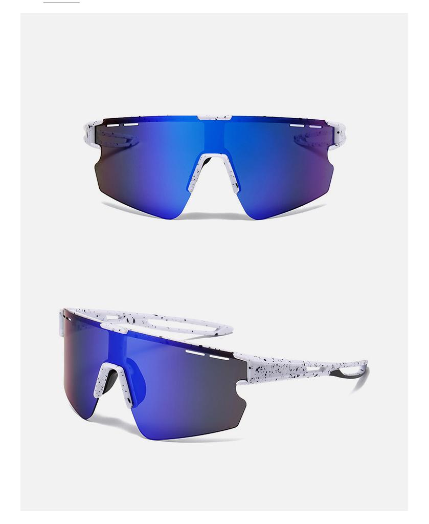 Outdoor Cycling One-Piece Colorful Goggles Windproof Punk Mountaineering Sunglasses Mountain Sunscreen Sunglasses