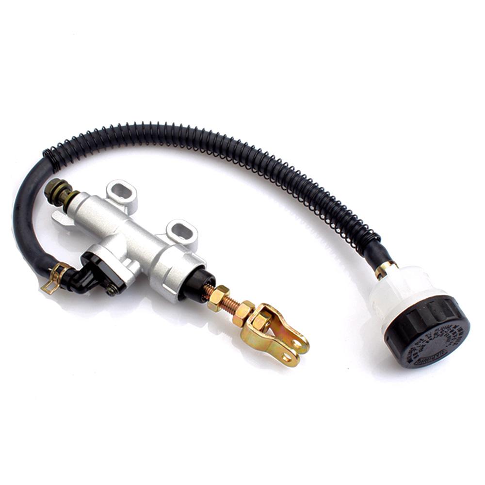 

Universal Motorcycle Rear Brake Pump Foot Hydraulic Refit Rear Brake Master Cylinder Pump For Honda Yamaha Kawasaki Suzuki ATV срібний