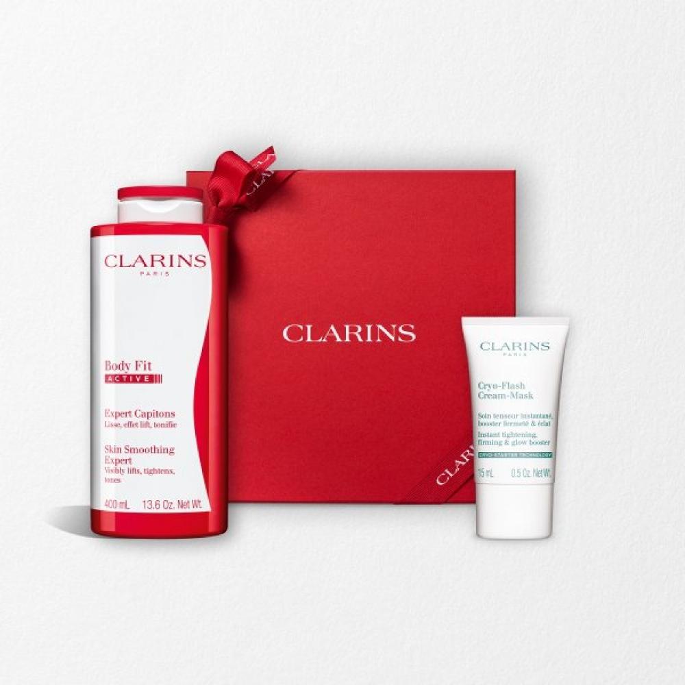Clarins Body Fit Active Skin Smoothing Expert 400ml +deluxe 3 Items BODY FIT SET/Excluding gift-wrapping
