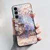 New Design Phone Case For ZTE Blade V80 Max/Nubia V80 Max Jelly Black Anti-scratch Soft Casing Colorful Rosy Cloud Pattern Shell