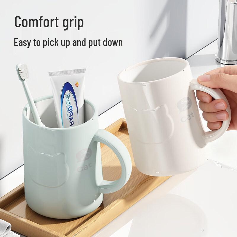 Cartoon Mouthwash Cup with Handle