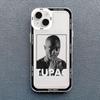 Rapper 2pac Singer Tupac Phone Case for iPhone 17 16 15 14 13 12 11 Pro Max Mini SE 7 8 Plus Air Shockproof Transparent Cover