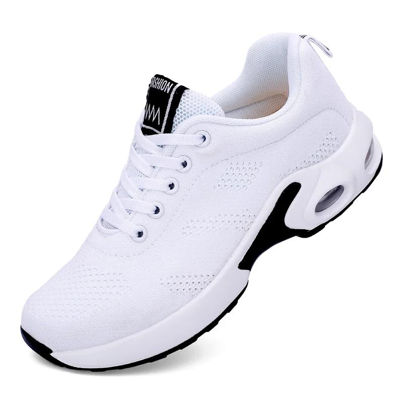 Fashion Women Shoes White Black Running Shoes For Women Outdoor Sneakers Sports Shoes Tennis