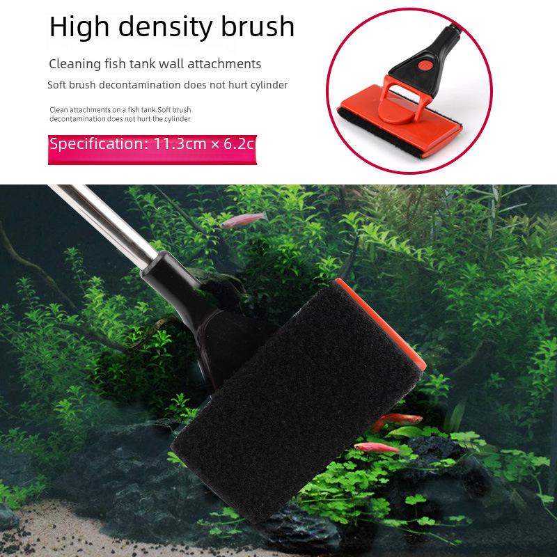 Multi-Function Long Handle Fish Tank Cleaning Brush