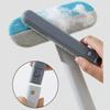 Double Direction Bristle Cleaning Tool Long Handle Design For Effortlessly Pet Hair Pickup On Various Textured Surfaces