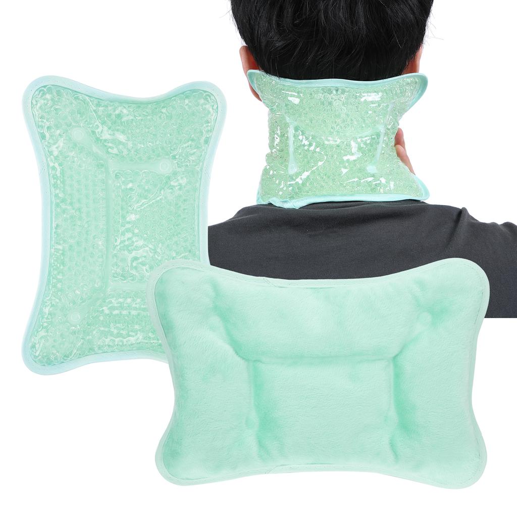 Hot Cold Compress Pack Shoulder Neck Pain Fatigue Relief Soft Gel Body Ice Pack Pillow