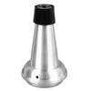 Trumpet Mute Silencer Mini Size Aluminum Trumpet Practice Mute with Rubber Edge Guard
