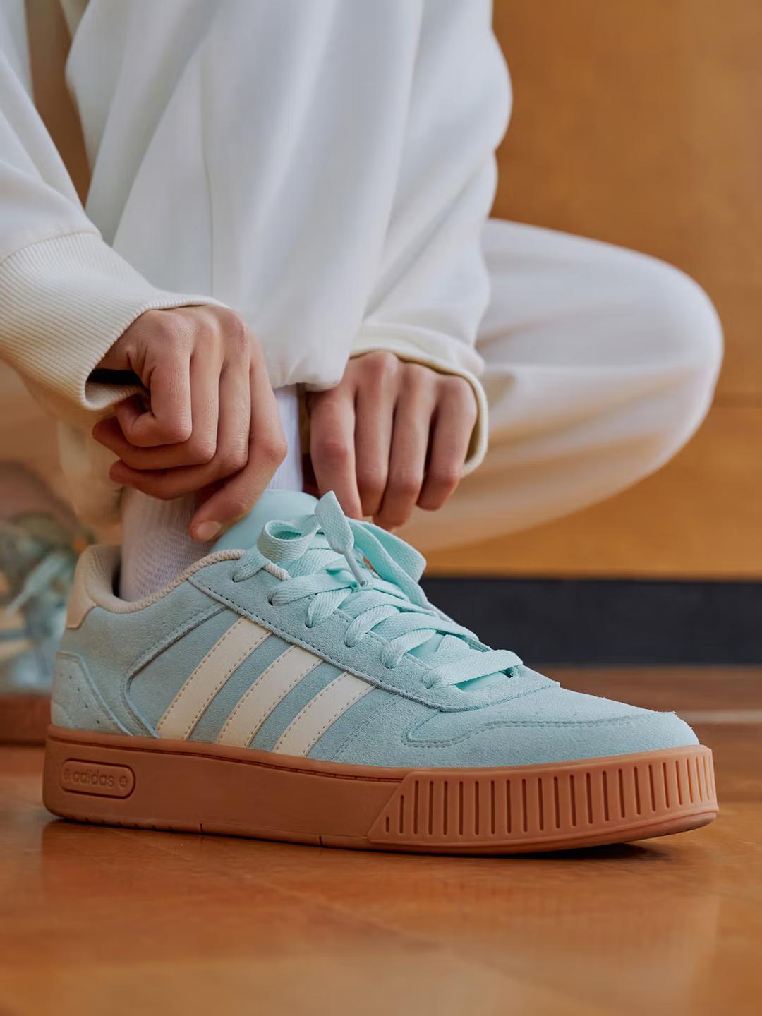 Adidas  Small Teeth  D-PAD CLASSIC Basketball Style Sneakers - Adidas KH8220 46.5 зелёный