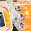 Ziporiajoy Odolná squishy kostka Mačkací hračky Kostka na stres Fidget hračka pro