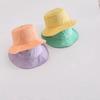Candy Color Baby Sun Protection Cap Quick Dry Children Fishman Hat Casual Kids Bucket Hat  Summer