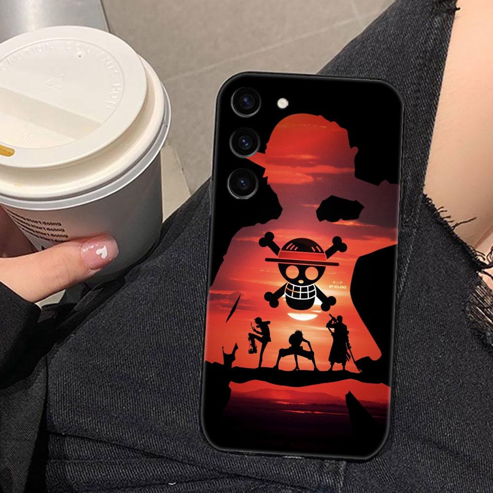 Anime One Piece Luffys Phone Case For Samsung Galaxy S26 S25 EDGE S24 S23 S22 S21 S20 FE S10 Ultra PLUS LITE Case Shell Cover