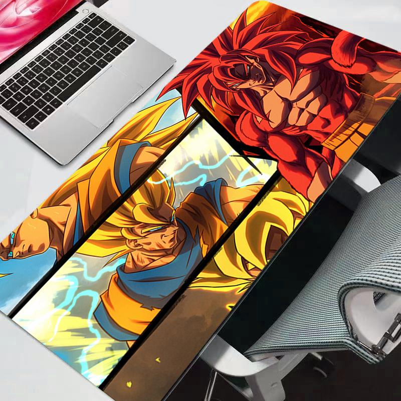 Big Mouse Pad Dragon Ball DBZ Large Gamer xxl Desk mat Computer keyboard New gaming accessories carpet Mouse Pads mousepad max