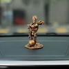 Bahubali Hanuman Ji Murti (Small, Resin, 10.6 cm x 5.3 cm) for Car Dashboard Home Decor Pooja Room Office Table Wall Bajrangbali Idol