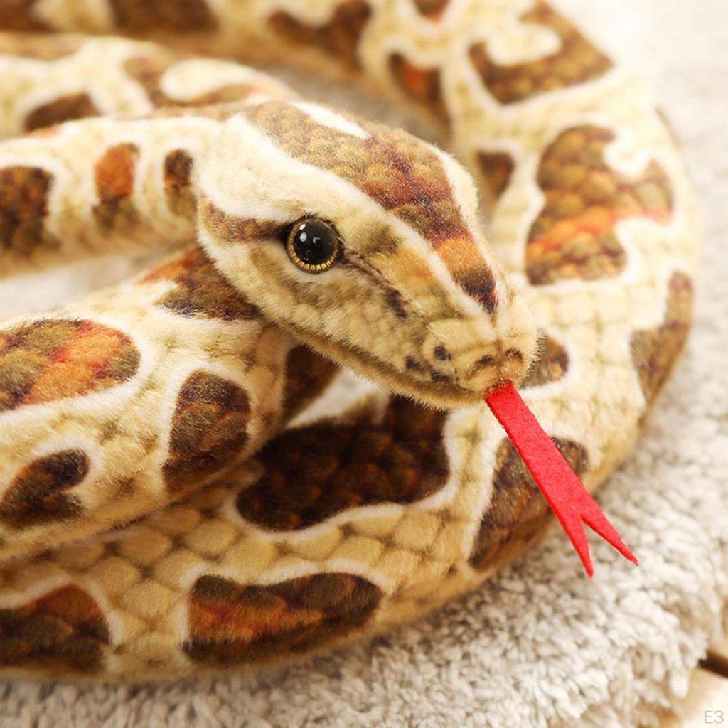 Snake Stuff Doll Room Ornament Creative Giant Plush Toy Animal
