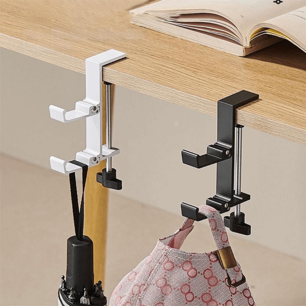 Portable Hanging Bag Hook Removable Table Hook Multi-functional Backpack Hanger Desktop Use