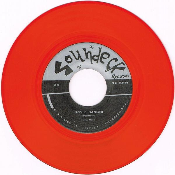 

7inch Record JOHNNY MOORE - Red Is Danger JY50 Jamaica Reggae, Ska & Dub Used